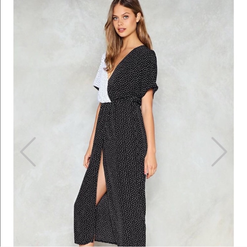 "Dot damn" polka dot dress